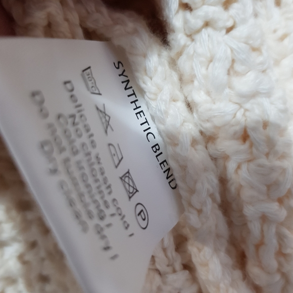 Live in Paradise Cream Long Cardigan, Size M/L - Picture 4 of 4